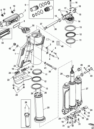 Power Trim / Transom Assembly