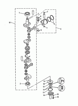 CRANKSHAFT AND PISTON