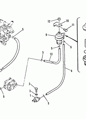 FUEL LINES AND FILTER