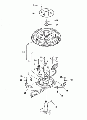 C.D.I. MAGNETO ASSEMBLY