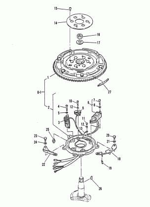 C.D.I MAGNETO ASSEMBLY