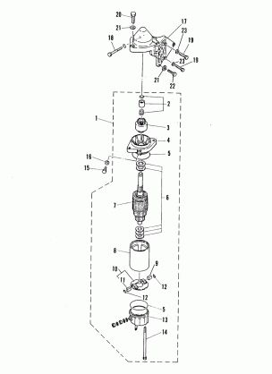 ELECTRIC START MOTOR