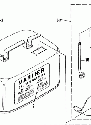 FUEL TANK ASSEMBLY (NOT ORIGINAL EQUIPMENT TANK) (SEE NOTE)