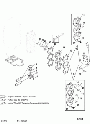 INDUCTION MANIFOLD AND REED BLOCK