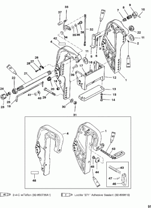 Transom Bracket