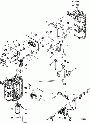 Electrical Components 1C104423 / 0P560349 and Below