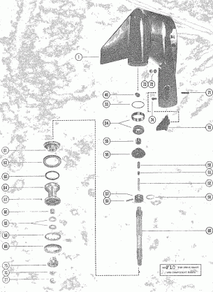 GEAR HOUSING ASSEMBLY COMPLETE (PAGE 2)