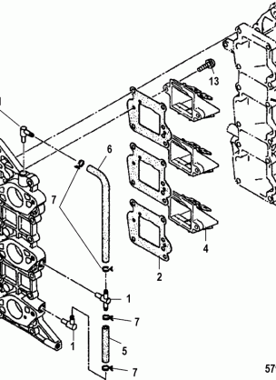 Inlet Manifold and Reed Block