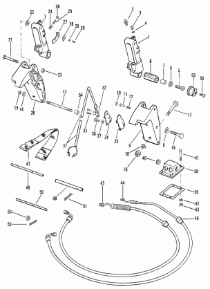 TRIM CYLINDERS AND HYDRAULIC HOSES