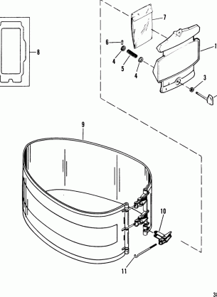 COWLING AND FRONT COVER(BLACK)