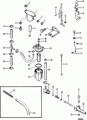 CARBURETOR LINKAGE / CHOKE SOLENOID