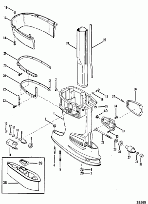 DRIVESHAFT HOUSING ASSEMBLY