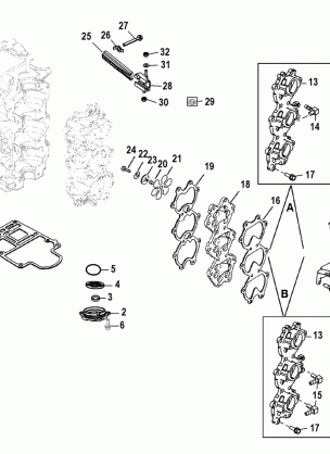 Induction Manifold and Reed Block