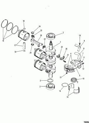 Crankshaft Pistons and Connecting Rods