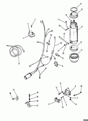 Starter Motor Solenoid and Rectifier