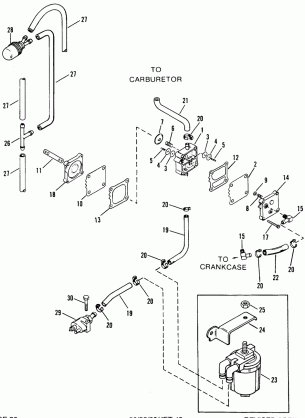 FUEL PUMP (55 / 60 SEAPRO / MARATHON)