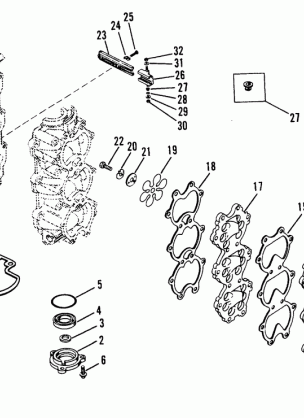 INDUCTION MANIFOLD AND REED BLOCK