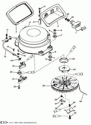 STARTER ASSEMBLY (MANUAL - 55)