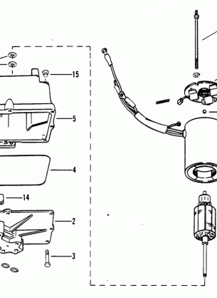 HYDRAULIC PUMP ASSEMBLY (PLASTIC RESERVOIR)