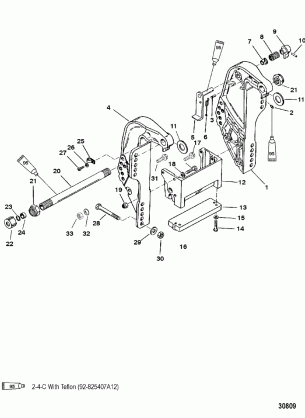 TRANSOM BRACKET