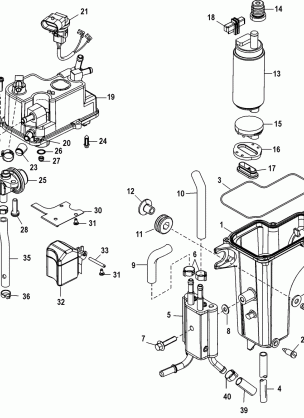 Vapor Separator(USA-1B036614 / BEL-0P340242 and above)