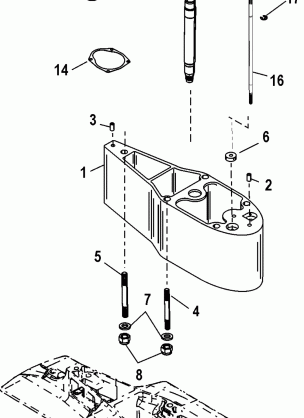 Extension Kit-5 Inch Driveshaft Housing  12092A18