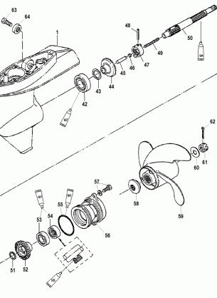 Gear Housing Propeller Shaft