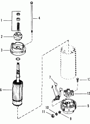 STARTER MOTOR ASSEMBLY