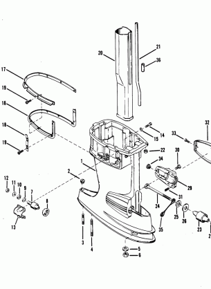 DRIVE SHAFT HOUSING ASSEMBLY