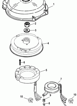 Flywheel and Stator Electric