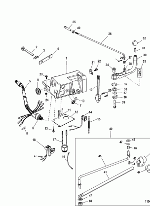 Steering Handle Kit Components 896648A09