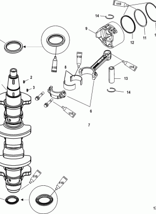 Crankshaft Pistons and Connecting Rods