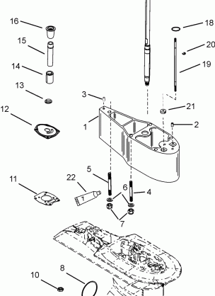 Extension Kit - 5 Inch Driveshaft Housing  (12092A20)