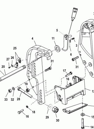 Transom Bracket