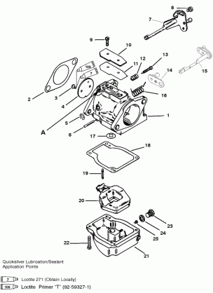 CARBURETOR (WME-59 / 60 / 61 / 62 / 75 / 76 / 77 / 78)