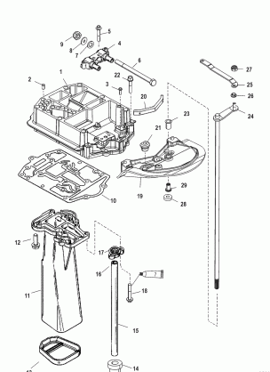 Exhaust Plate(SN USA-0T800999 /  BEL-0P267999 and Below)