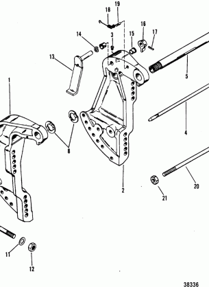 TRANSOM BRACKET