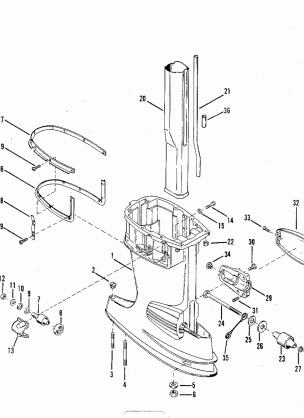 DRIVE SHAFT HOUSING ASSEMBLY