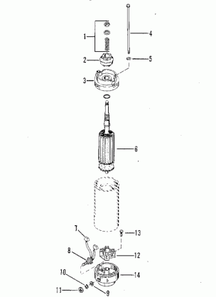 STARTER MOTOR ASSEMBLY (BOSCH)