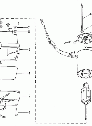 HYDRAULIC PUMP ASSEMBLY (METAL RESERVOIR)