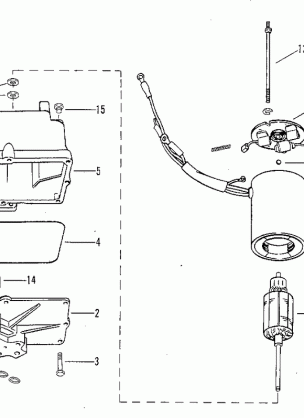 HYDRAULIC PUMP ASSEMBLY (PLASTIC RESERVOIR)