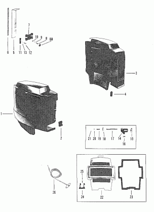 COWLING AND FRONT COVER