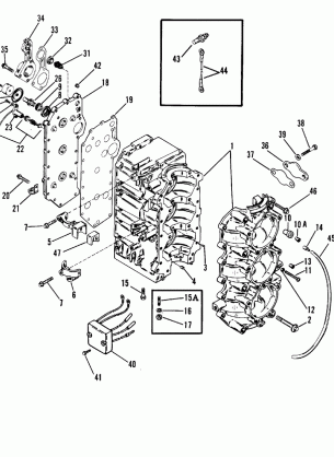 Cylinder Block and Crankcase