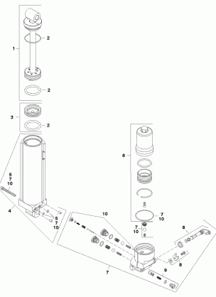 MANUAL TILT ASSIST COMPONENTS