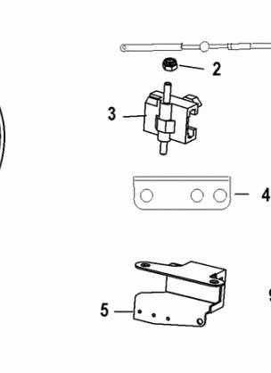 Tiller Handle Adaptor Kit(Jet 65)