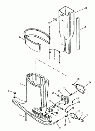 DRIVE SHAFT HOUSING ASSEMBLY