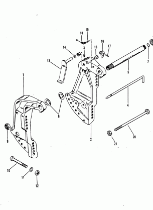 TRANSOM BRACKET