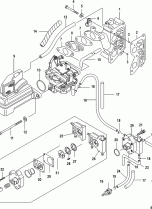 Intake Manifold and Fuel Pump