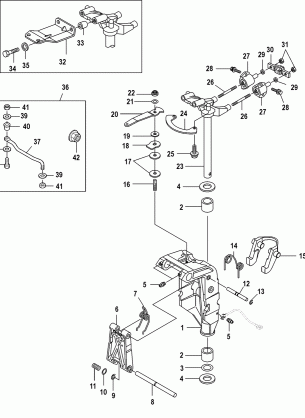 Swivel Bracket Non-Power Tilt