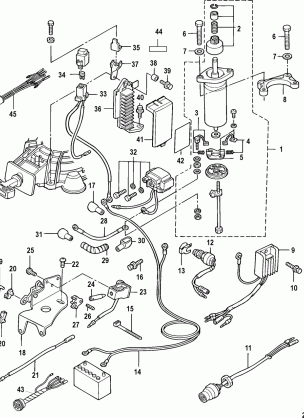 Electrical Components Electric Start Models